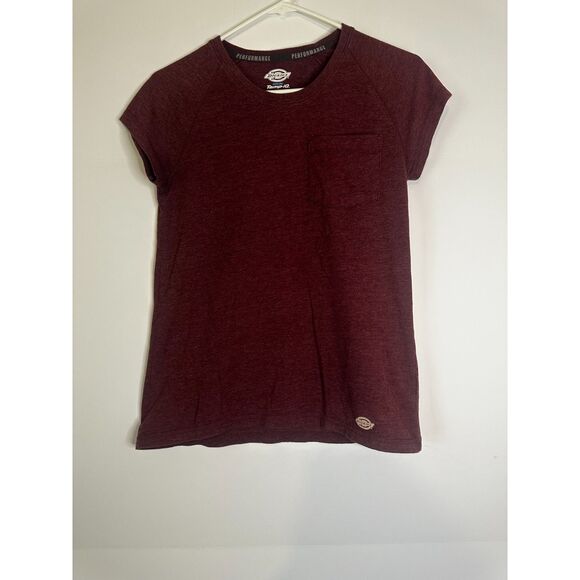 Dickies Cooling Temp-IQ Women’s Maroon Performance Tee XS – Moisture Wicking - Picture 1 of 6